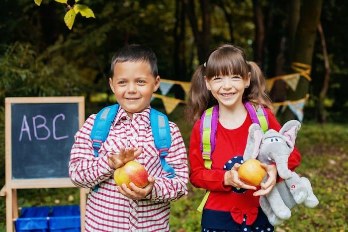 Return to school children